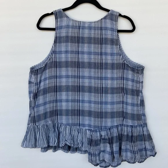 Susina Swing Tank Top with Ruffle - Picture 4 of 10